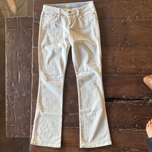 Joe's Jeans Cream Flare & Wide Leg